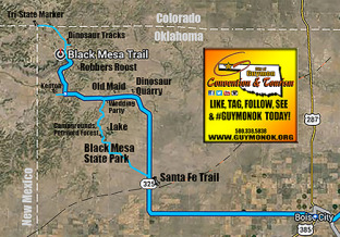 View Black Mesa Points of Interest Map